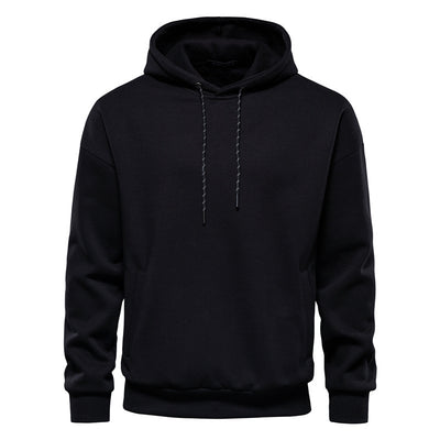 New Cotton Sweater Solid Color Sports Hoodie