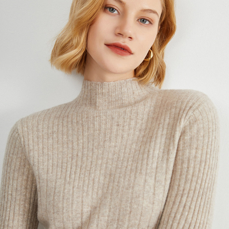 Half Turtleneck Sweater Women