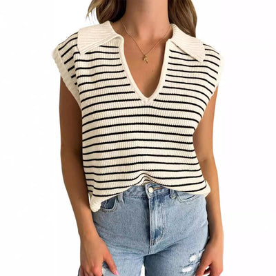 Summer New V-neck Casual Tops